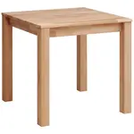 Livetastic JÍDELNÍ STŮL, jádrový buk, jádrový buk, 80/80/75 cm