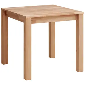 Livetastic JÍDELNÍ STŮL, jádrový buk, jádrový buk, 80/80/75 cm