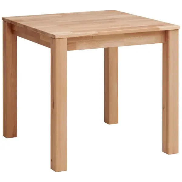 Livetastic JÍDELNÍ STŮL, jádrový buk, jádrový buk, 80/80/75 cm