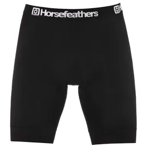 Horsefeathers LINER Pánské cyklistické legíny, černá, velikost