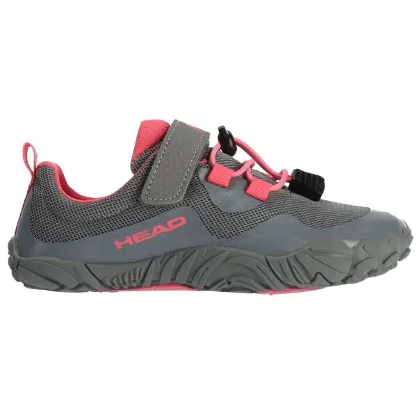 Head DORIAN Detská barefoot obuv, sivá, veľkosť