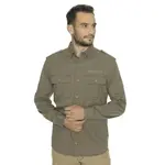 BUSHMAN ZIKMUND Pánska košeľa, khaki, veľkosť XXXL