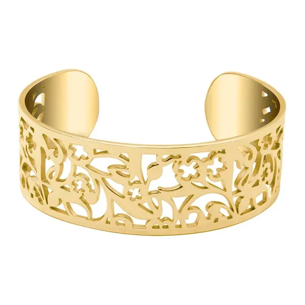 Pierre Lannier Nepřehlédnutelný pozlacený náramek Eolia BJ03A1201