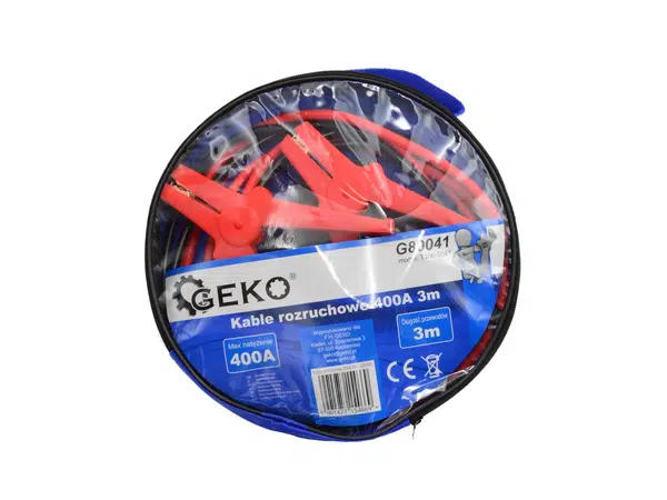 GEKO Startovací kabely 400A, délka 3 metry