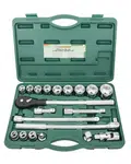 Gola sada 3/4", 6hranné hlavice 19-50mm, 21 ks - JONNESWAY S04H6321S