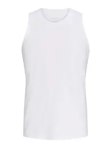 JACK & JONES Tričko 'JJSUNSET'  čierna / biela
