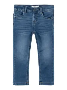 NAME IT Džínsy 'Silas'  modrá denim