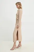 Šaty Answear.LAB béžová barva, midi
