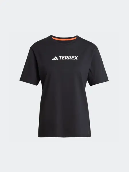 ADIDAS TERREX Funkčné tričko  čierna / biela