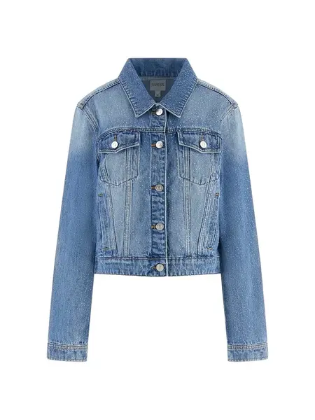 GUESS Prechodná bunda 'LOLA'  modrá denim
