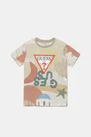Dětské bavlněné tričko Guess béžová barva, N5GI07 K8HM4