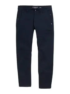 TOM TAILOR Chino nohavice  tmavomodrá