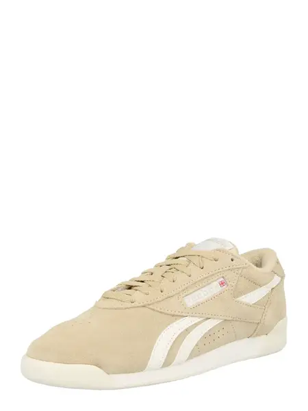 Reebok Nízke tenisky  piesková / biela