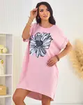 Resti Women's oversize dress with flower