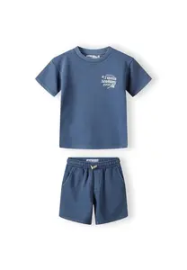 MINOTI Set  námornícka modrá / biela