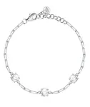 Morellato Stříbrný dámský náramek s kubickými zirkony Tesori SAIW297