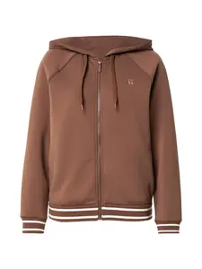 ARMANI EXCHANGE Tepláková bunda  hnedá