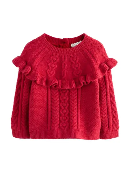 Next Sveter  karmínovo červená