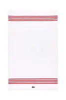 Bavlněný ručník Lacoste LCOURTLI Rouge 90 x 150 cm bílá barva