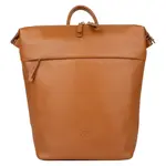 Rolovací dámsky kožený batoh Bellicci Kimora – koňak