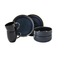 Obědový set pro 2 osoby Villeroy & Boch tmavomodrá barva