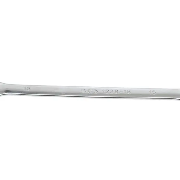 BGS Technic BGS 1228-15 Očkoplochý klíč 15 mm, extra dlouhý, leštěný