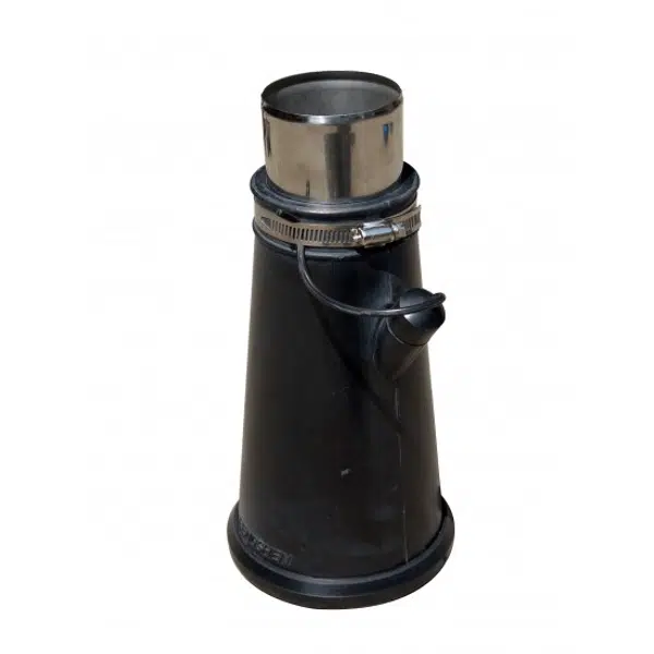 Castex Adaptér pro odsavač spalin a výfukových plynů, 100 mm - CAE-100-100