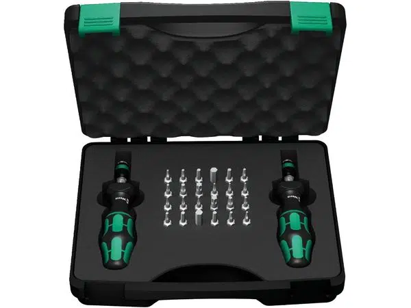 Wera 074738 Sada momentových šroubováků Kraftform 7440/41 (0,3-3,0 Nm)