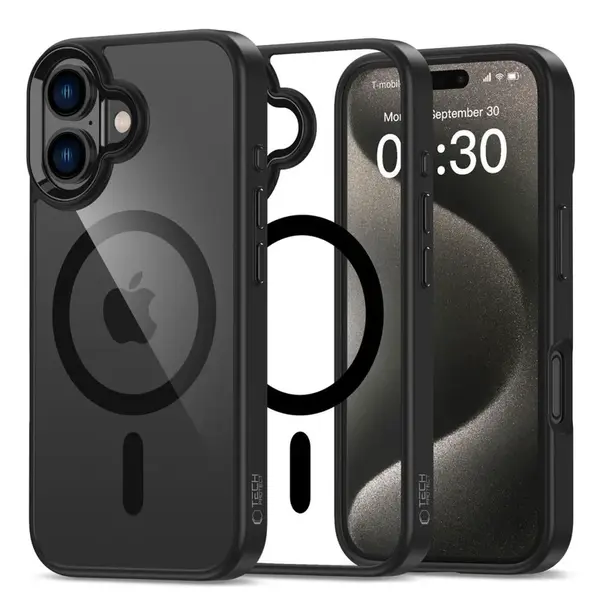 Tech-Protect MagMat MagSafe, iPhone 16, černý