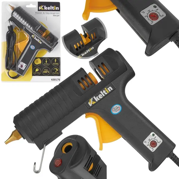 Keltin Tavná pistole 150 W, na tyčinky 11 mm, nastavitelná teplota 100-200 °C
