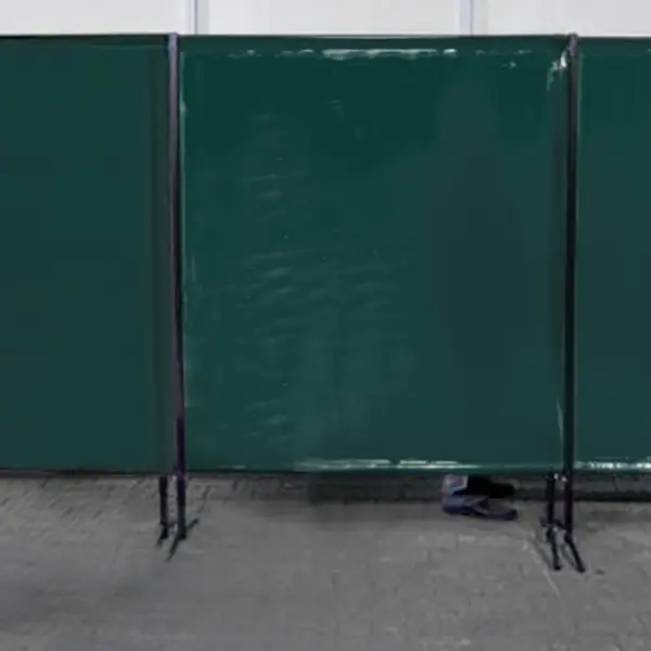 Schweißkraft® TransEco ochranná zástěna 2050 V, tmavě zelená 2050 × 1870 mm