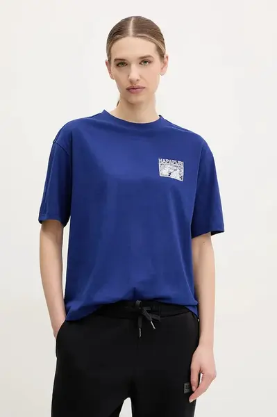 Bavlněné tričko Napapijri S-Nice