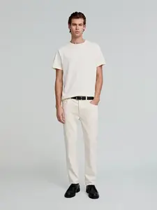 Scalpers Tričko  šedobiela