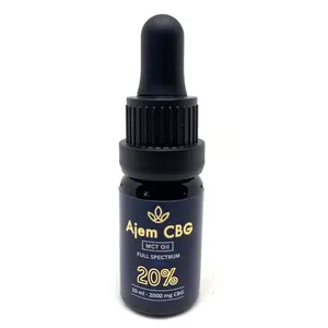 AjemFIT Fullspectrum CBG 20% (MCT olej) - 10ml