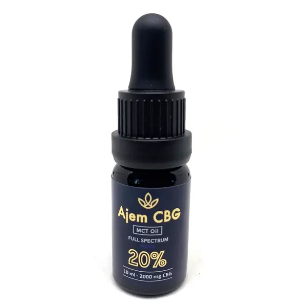 AjemFIT Fullspectrum CBG 20% (MCT olej) - 10ml