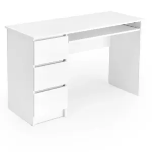 Psací stůl Cino bílá