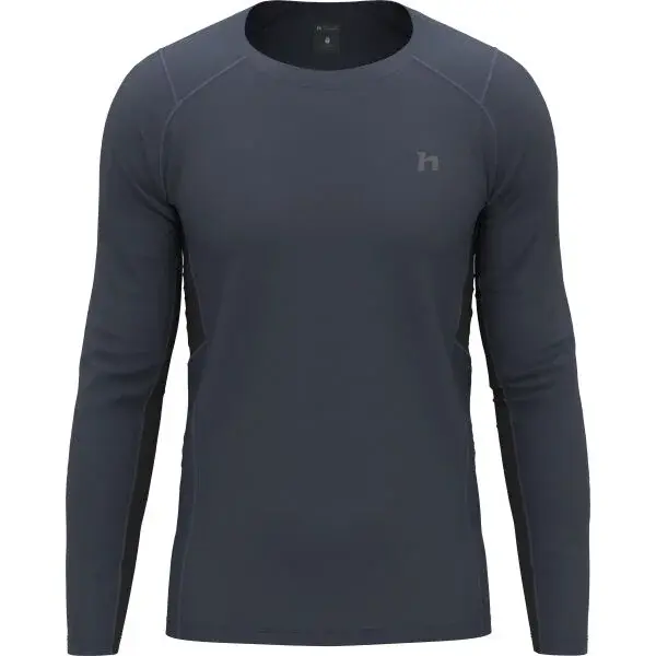 Hannah TARAN L/S Pánské funkční tričko, tmavě šedá, velikost