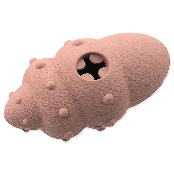 Dog Fantasy Hračka Sea Natural Toy lastura guma růžová 14,5cm