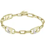 Lacoste Výrazný pozlacený náramek pro ženy Charms 2040162