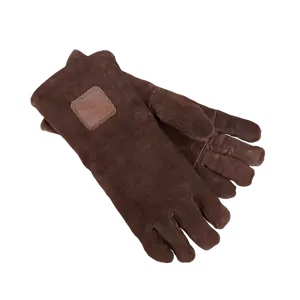 Rukavice OFYR hnědé, pro práci s ohněm