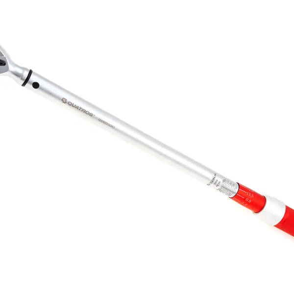 Momentový klíč 1/2" 60-330 Nm, zvýšená přesnost 3 %, s certifikátem - QUATROS QS59330