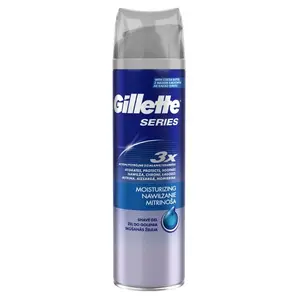 GILLETTE Series Moisturizing Gel na holení 200 ml