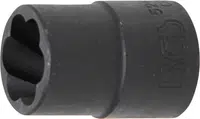 BGS technic Nástrčná hlavice 1/2" 32 mm, na poškozené - stržené šrouby - BGS 5268-32 Velikost: 15 mm