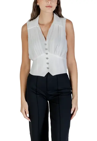 Biely top bez rukávov Morgan De Toi