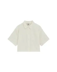 WE Fashion Blúzka  slonová kosť