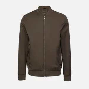 Pánská hnědá bomber bunda Geox Avola