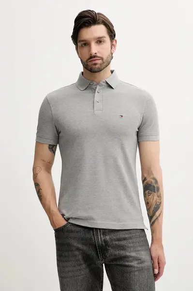 Tommy Hilfiger polo tričko bavlnené s elastanom