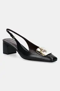 Kožené lodičky Tory Burch Georgia Slingback