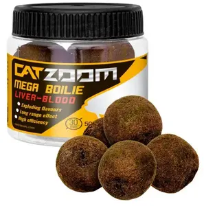 Carp zoom catzoom mega boilie 50 g 30 mm - játra krev