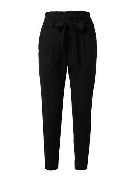Vero Moda Petite Plisované nohavice 'Eva'  čierna